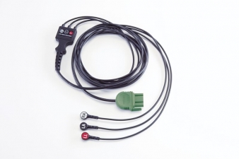 Physio-Control LIFEPAK® 1000 ECG/EKG Monitoring Cable, 3-wire (Lead II) photo