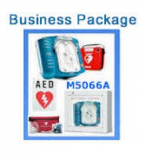 Business Bundle Featuring Philips HeartStart OnSite AED, HS1 photo