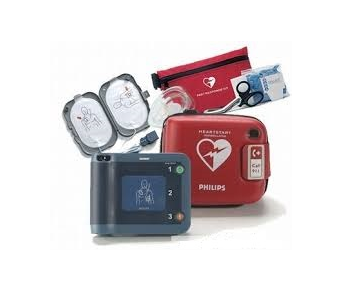Travel AED Bundle Package Featuring Philips HeartStart FRx photo